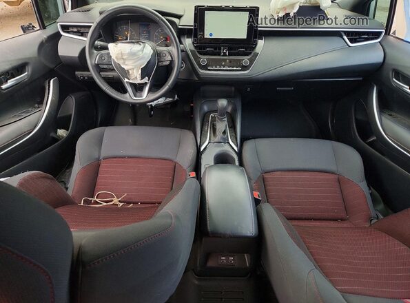 5YFS4MCE1PP142336 2023 TOYOTA COROLLA Silver წინა პანელის ხედი