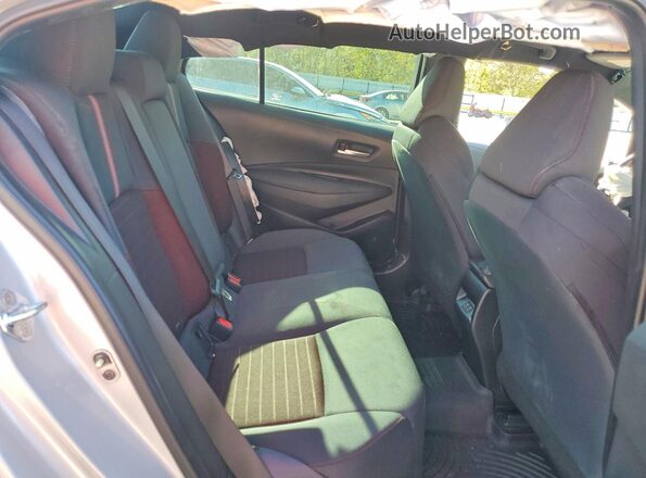 5YFS4MCE1PP142336 2023 TOYOTA COROLLA Silver უკანა სავარძლების ხედი