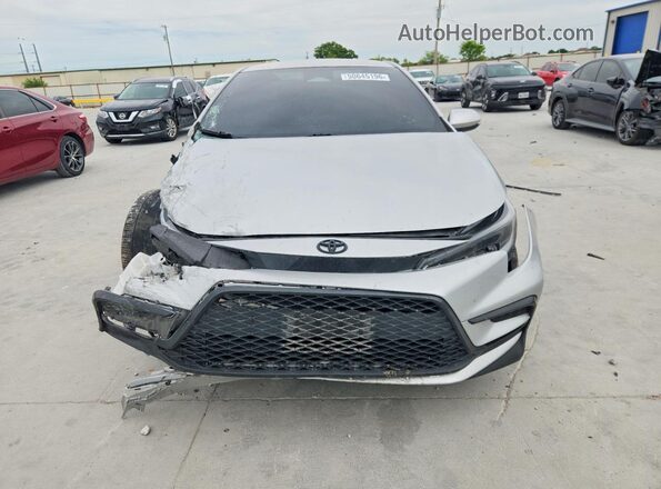 5YFS4MCE1RP181687 2024 TOYOTA COROLLA Silver Դիմացի տեսք
