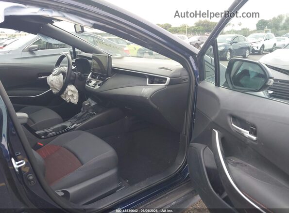 5YFS4MCE1SP233437 2025 TOYOTA COROLLA Blue Front interior view