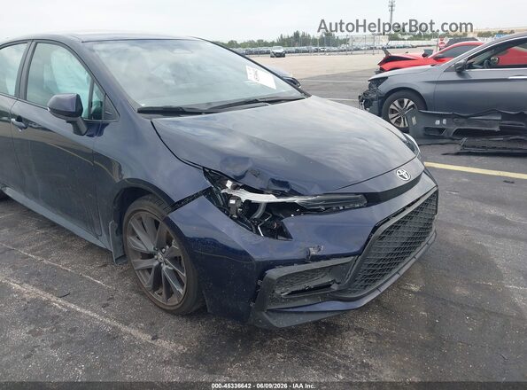 5YFS4MCE1SP233437 2025 TOYOTA COROLLA Blue Front view