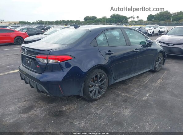 5YFS4MCE1SP233437 2025 TOYOTA COROLLA Blue Rear right
