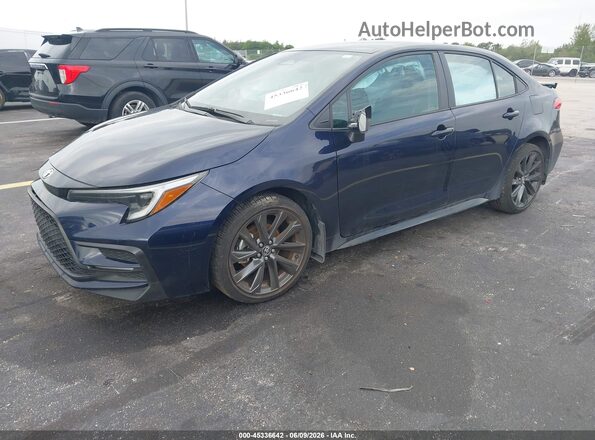 5YFS4MCE1SP233437 2025 TOYOTA COROLLA Blue Front left