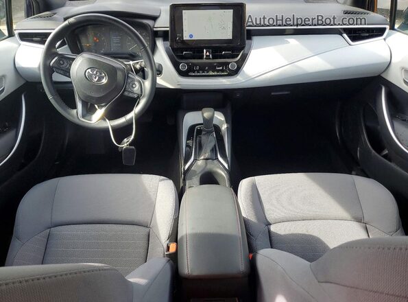 5YFS4MCE1SP238122 2025 TOYOTA COROLLA Blue Widok deski rozdzielczej