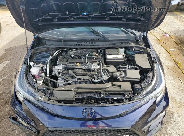 5YFS4MCE1SP238122 2025 TOYOTA COROLLA Blue Widok wnętrza z tyłu