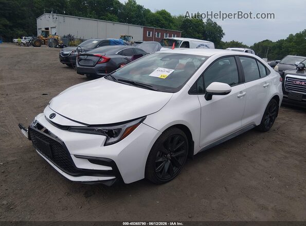 5YFS4MCE1TP257982 2026 TOYOTA COROLLA Белый Передняя левая четверть