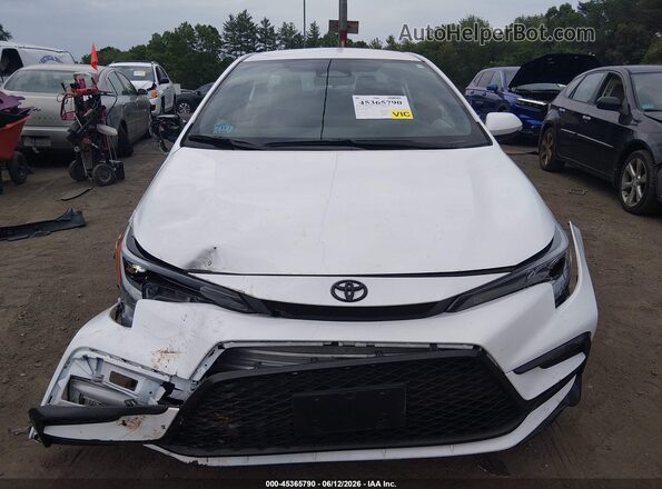 5YFS4MCE1TP257982 2026 TOYOTA COROLLA Белый Вид щитка приборов