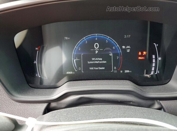 5YFS4MCE1TP259876 2026 TOYOTA COROLLA Silver Vista del cuadro de instrumentos