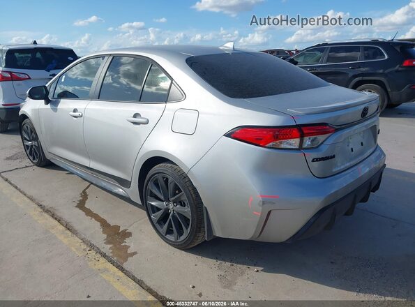 5YFS4MCE1TP264995 2026 TOYOTA COROLLA Silver Trasero izquierdo