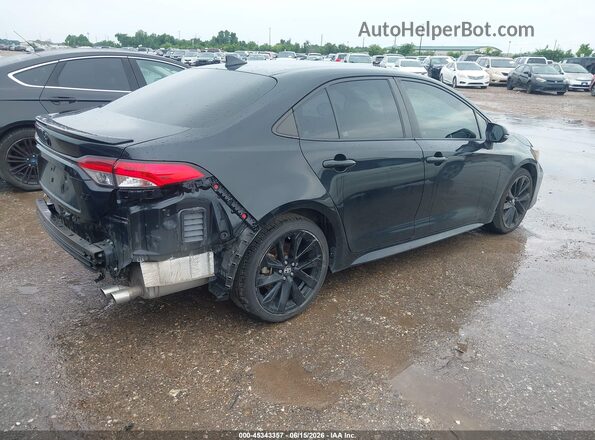 5YFS4MCE2MP081204 2021 TOYOTA COROLLA Black Tył prawy
