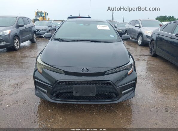 5YFS4MCE2MP081204 2021 TOYOTA COROLLA Black Widok wnętrza z tyłu
