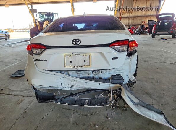 5YFS4MCE2MP093465 2021 TOYOTA COROLLA Белый Вид сзади