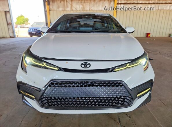 5YFS4MCE2MP093465 2021 TOYOTA COROLLA Белый Вид спереди