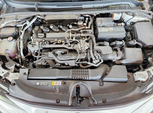 5YFS4MCE2MP093465 2021 TOYOTA COROLLA Белый Вид задней части салона