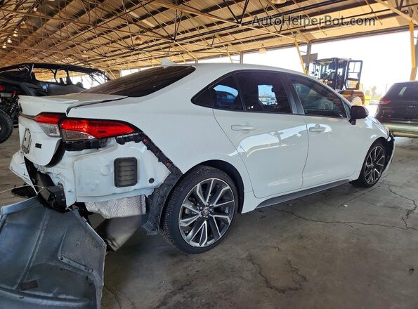5YFS4MCE2MP093465 2021 TOYOTA COROLLA Белый Задняя правая четверть