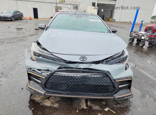 5YFS4MCE2NP101548 2022 TOYOTA COROLLA Gray Դիմացի տեսք