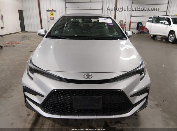 5YFS4MCE2PP148338 2023 TOYOTA COROLLA Silver Vista del cuadro de instrumentos
