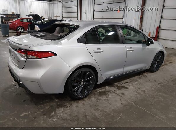 5YFS4MCE2PP148338 2023 TOYOTA COROLLA Silver Trasero derecho