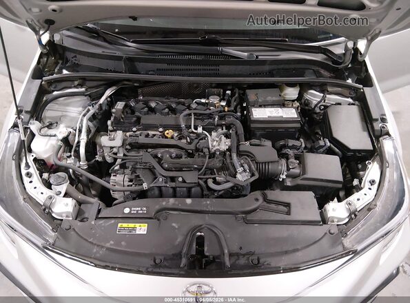 5YFS4MCE2PP148338 2023 TOYOTA COROLLA Silver Vista trasera
