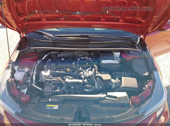 5YFS4MCE2PP161459 2023 TOYOTA COROLLA Красный Вид сзади