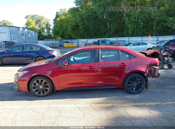 5YFS4MCE2PP161459 2023 TOYOTA COROLLA Красный 