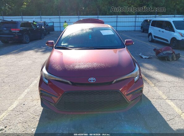5YFS4MCE2PP161459 2023 TOYOTA COROLLA Красный Вид задней части салона
