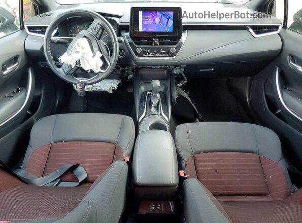 5YFS4MCE2RP205477 2024 TOYOTA COROLLA Black Առջևի վահանակի տեսք