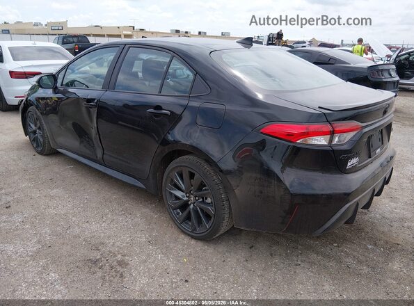5YFS4MCE2SP241871 2025 TOYOTA COROLLA Black უკანა მარცხენა