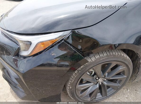 5YFS4MCE2SP241871 2025 TOYOTA COROLLA Black წინა ხედი