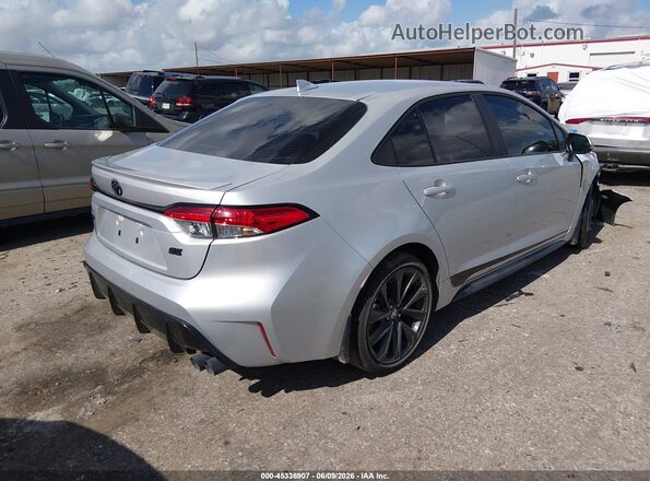 5YFS4MCE2TP260566 2026 TOYOTA COROLLA Silver Задня права чверть