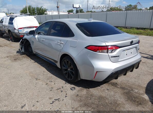 5YFS4MCE2TP260566 2026 TOYOTA COROLLA Silver Задня ліва чверть