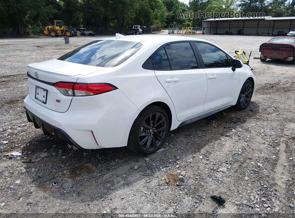 5YFS4MCE2TP268294 2026 TOYOTA COROLLA White უკანა მარჯვენა