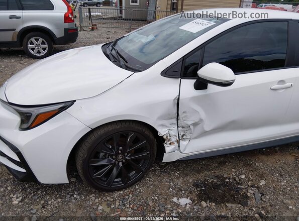 5YFS4MCE2TP268294 2026 TOYOTA COROLLA White წინა ხედი