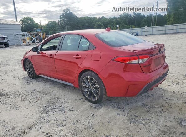 5YFS4MCE3MP096732 2021 TOYOTA COROLLA Red Tył lewy