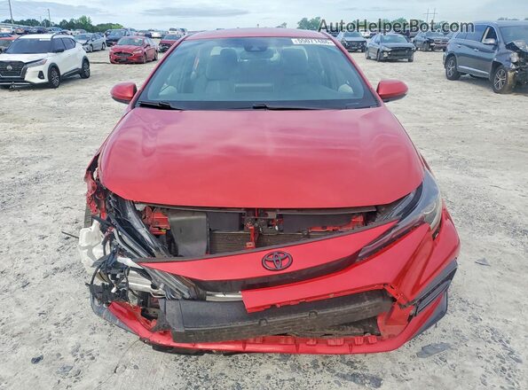 5YFS4MCE3MP096732 2021 TOYOTA COROLLA Red Widok z przodu