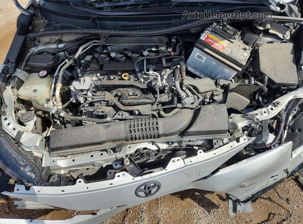 5YFS4MCE3NP104006 2022 TOYOTA COROLLA Silver Widok wnętrza z tyłu