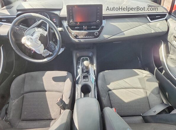 5YFS4MCE3NP104006 2022 TOYOTA COROLLA Silver Widok deski rozdzielczej