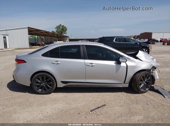5YFS4MCE3RP195462 2024 TOYOTA COROLLA Silver Вид задньої частини салону