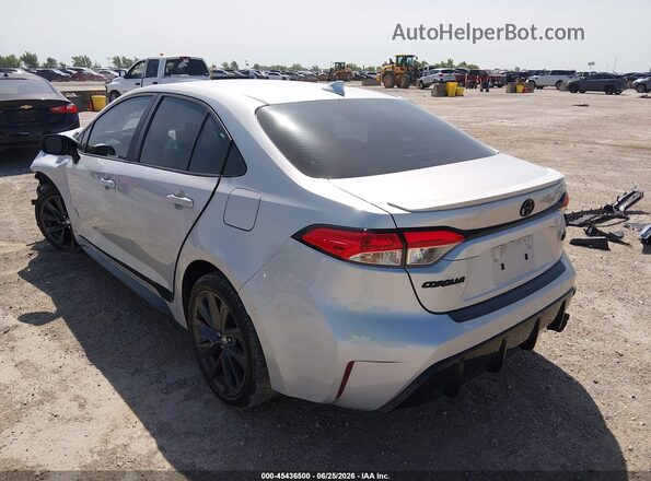 5YFS4MCE3RP195462 2024 TOYOTA COROLLA Silver Задня ліва чверть