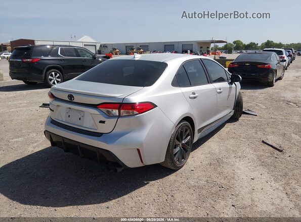 5YFS4MCE3RP195462 2024 TOYOTA COROLLA Silver Задня права чверть