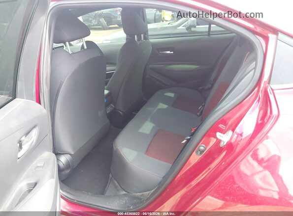 5YFS4MCE3RP198295 2024 TOYOTA COROLLA Red Vista de la etiqueta del VIN