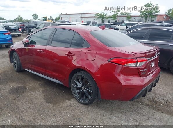 5YFS4MCE3RP198295 2024 TOYOTA COROLLA Red Trasero izquierdo