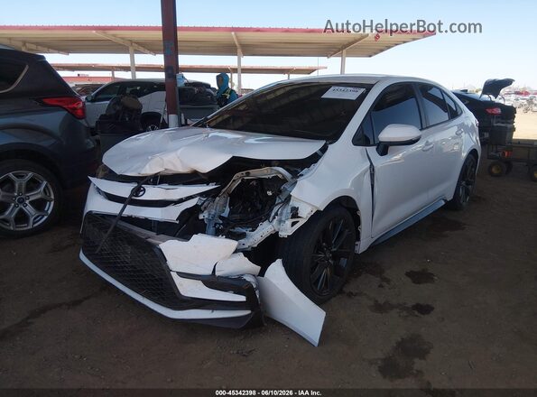 5YFS4MCE3SP233102 2025 TOYOTA COROLLA Белый Передняя левая четверть