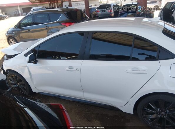 5YFS4MCE3SP233102 2025 TOYOTA COROLLA Белый Вид задней части салона