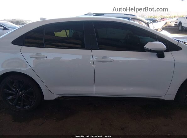 5YFS4MCE3SP233102 2025 TOYOTA COROLLA Белый Вид щитка приборов