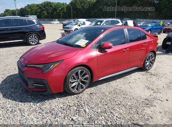 5YFS4MCE4MP070236 2021 TOYOTA COROLLA Red Передня ліва чверть