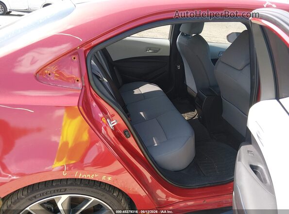 5YFS4MCE4MP070236 2021 TOYOTA COROLLA Red Вид наклейки з VIN-кодом