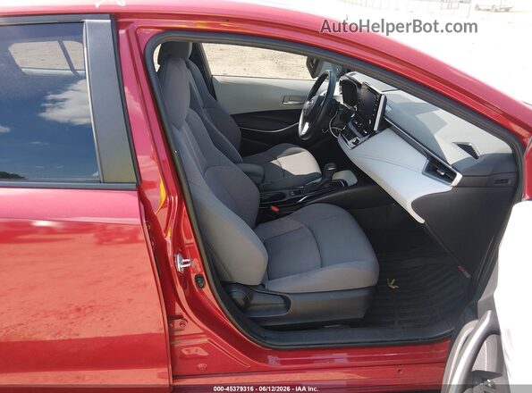 5YFS4MCE4MP070236 2021 TOYOTA COROLLA Red Вид салону спереду
