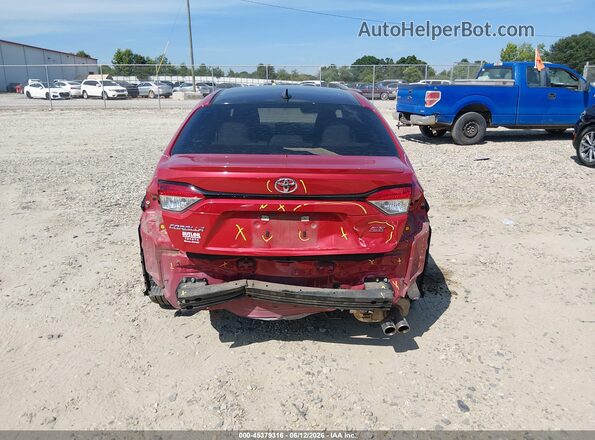 5YFS4MCE4MP070236 2021 TOYOTA COROLLA Red Вид спереду