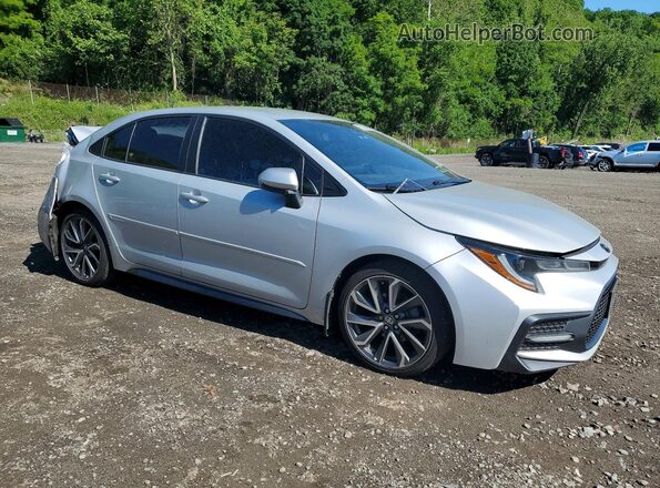5YFS4MCE4MP078000 2021 TOYOTA COROLLA Silver 
